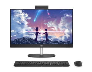 Computador All in One HP 24" AMD Ryzen 3 (8GB RAM / 512GB SSD) – Negro